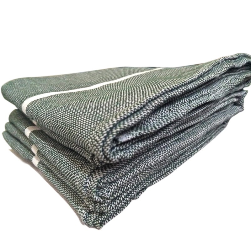 Light Edge Stitched Cotton Bath Towel Thorthu For Bathroom & Multipurpose Use (Grey, Set of 3)