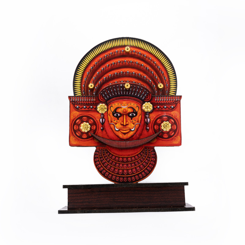 Theyyam Head Kerala Souvenir Plaque Memento for Gifting