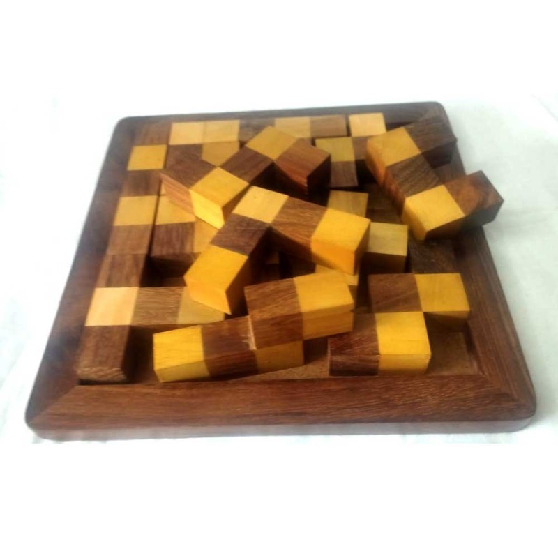 Wooden 3D Jigsaw Puzzle Game – Fun & Creativity for All Ages