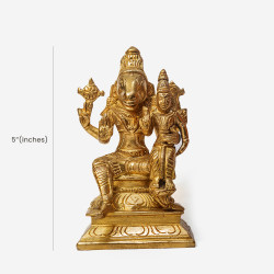 Varaha Laxmi figurine in Brass for Puja at Home & Workspaces