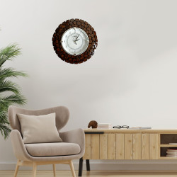 Vintage Wooden Antique Wall Clock for Home Decor and Gifting