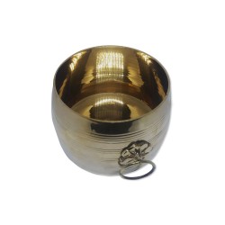 Decorative Small Bell Metal Alloy Nirapara Traditional Measuring Bowl