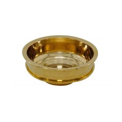 Traditional Decorative Brass Uruli Metal Bowl Miniature for Home & Office Decoration