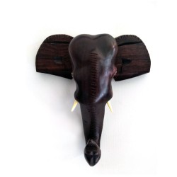 Rosewood Crafted Elephant Head Wall Hang For Home Decor & Gifting