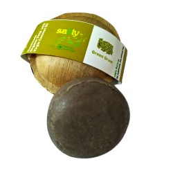svasty Natural & Pure Handmade Green Gram Soap-100gms. for Bath and Skin Care.(Set of 3)