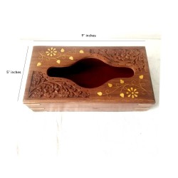 Wooden Designer Tissue Holder for Home Decor and Gifting