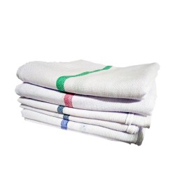 Traditional Plain Soft Cotton Kerala Bath Towel Thorthu Edge Stitched for Bathroom & Multipurpose Use (Set of 4 Pieces)