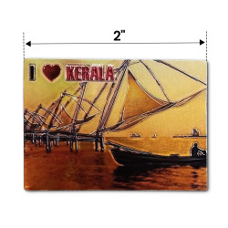 Kerala Boat Fridge Magnet – Set of 2
