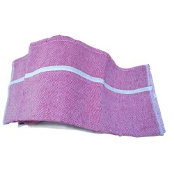 Light Edge Stitched Cotton Bath Towel Thorthu For Bathroom & Multipurpose Use (Rose, Set of 3)