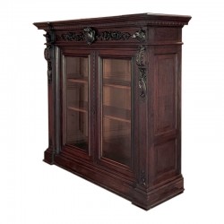 Victorian Style Wooden Kitchen Cupboard For Storage & Display