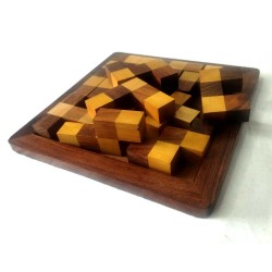 Wooden 3D Jigsaw Puzzle Game – Fun & Creativity for All Ages