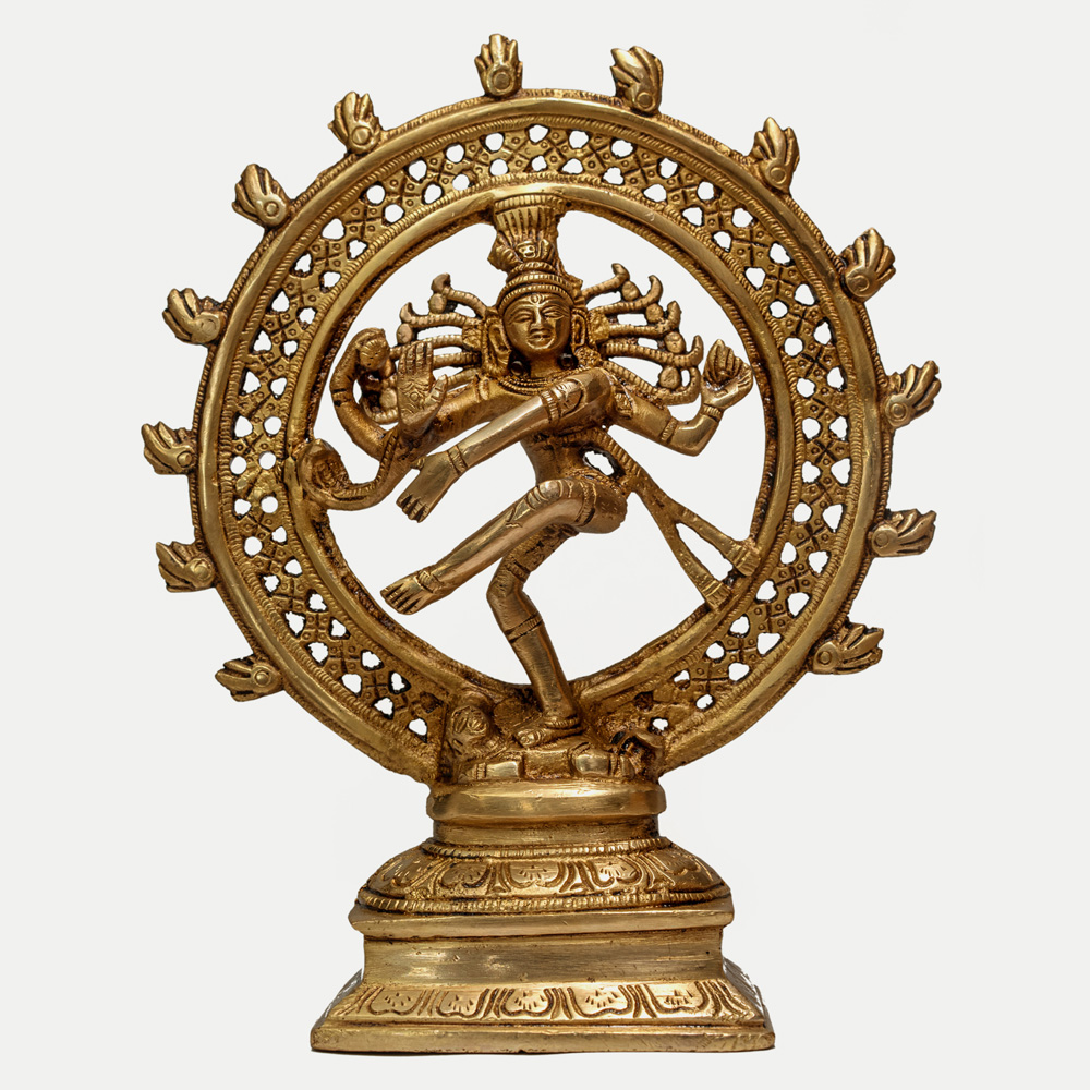 Nataraja Idol in Brass for Home Decor