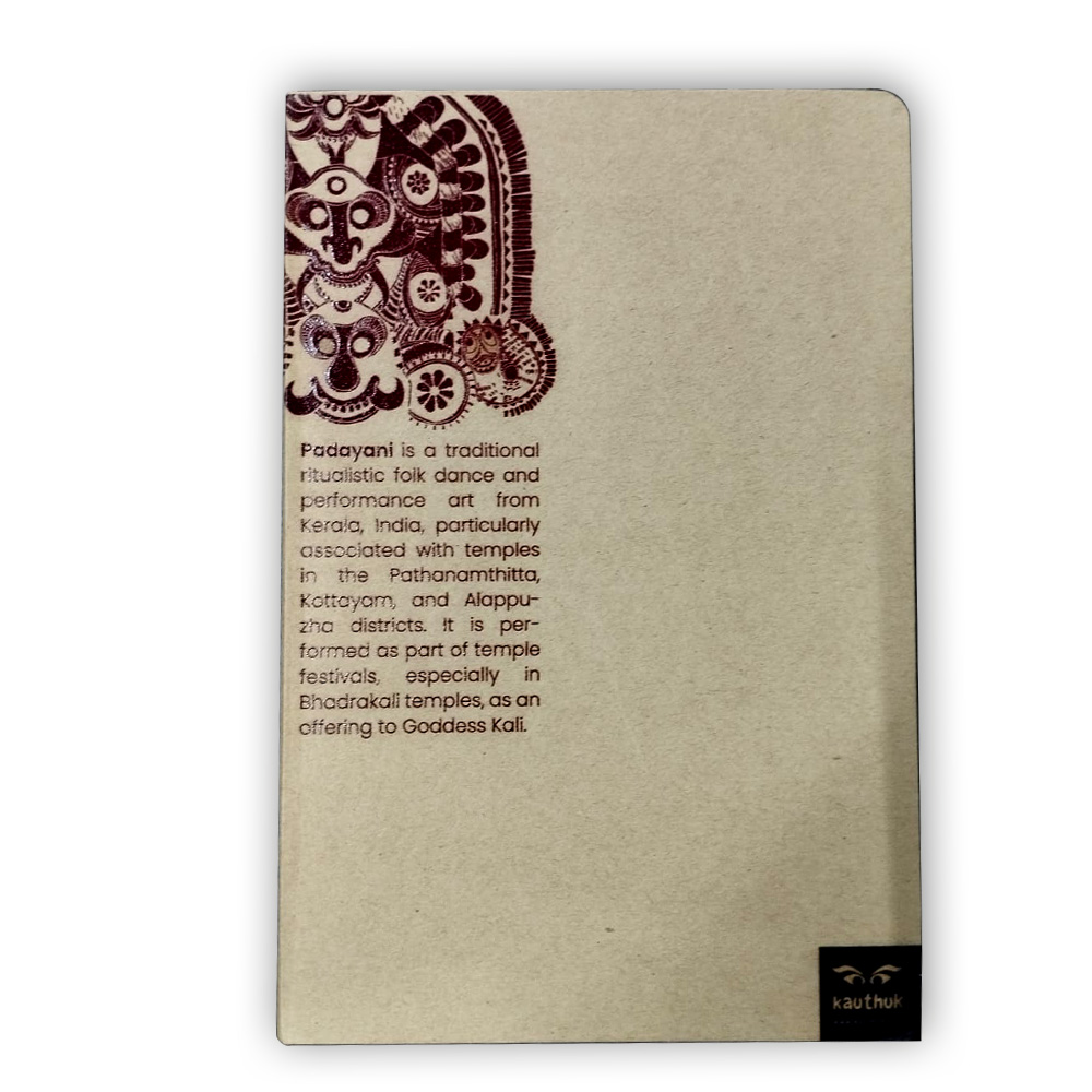 Padayani Theme Hardbound Journals A5 size for Souvenir Gifting (Paper Bound)