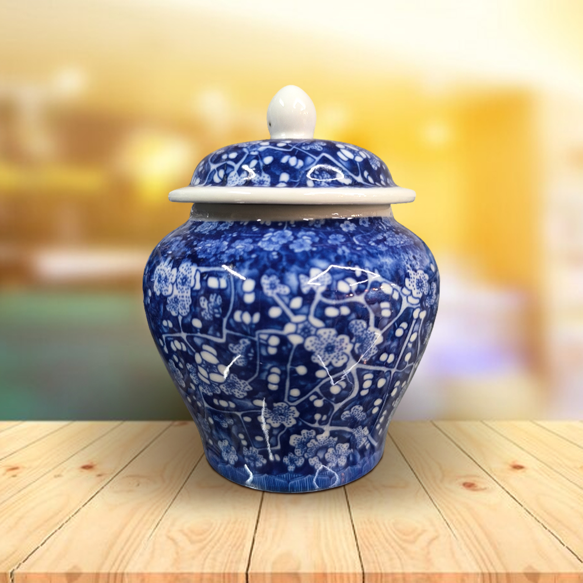 Handcrafted Ceramic Pickle Jar