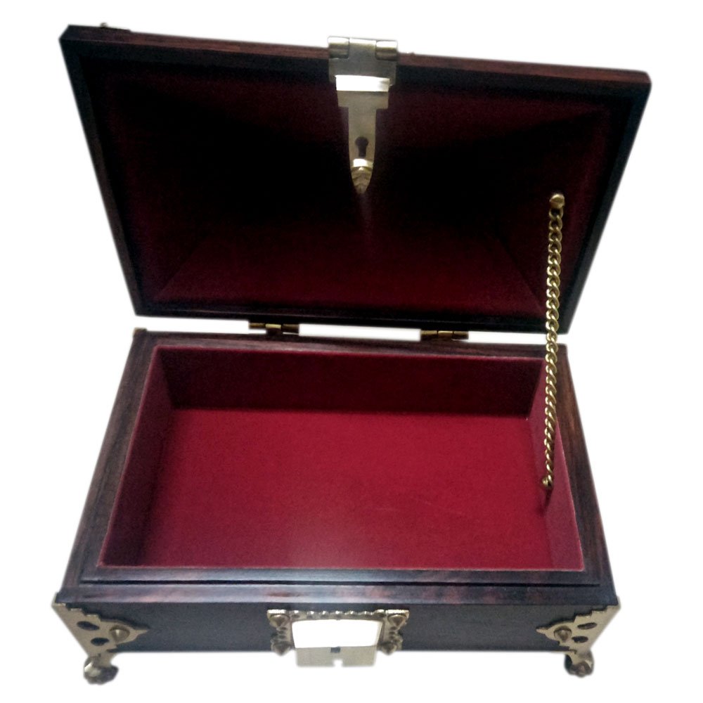 Rosewood Crafted Nettur Petti Traditional Jewel Box for Gifting & Home Decor thumbnail 3