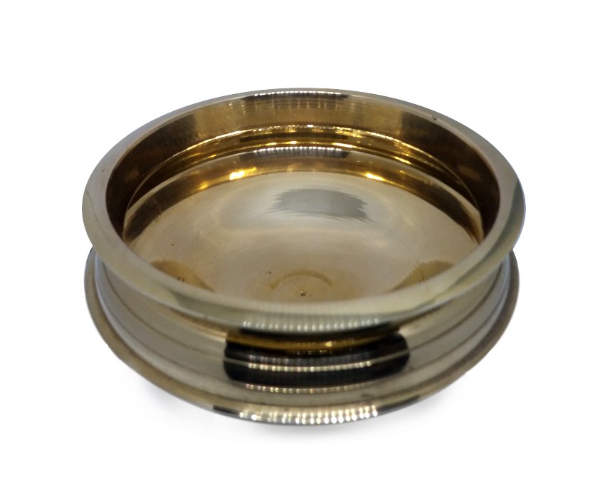 Traditional Decorative Brass Uruli Metal Bowl Miniature for Home & Office Decoration